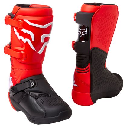 Bottes cross Fox YOUTH COMP - FLUO RED Ref : FX3416 