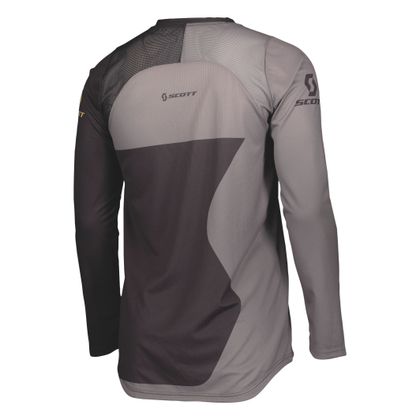 Camiseta de motocross Scott 450 PODIUM 2023 - Negro / Amarillo