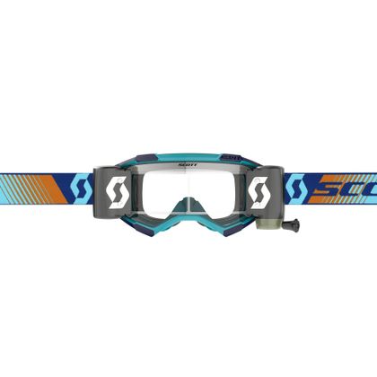 Gafas de motocross Scott FURY WFS BLACK 2023 - Azul / Naranja