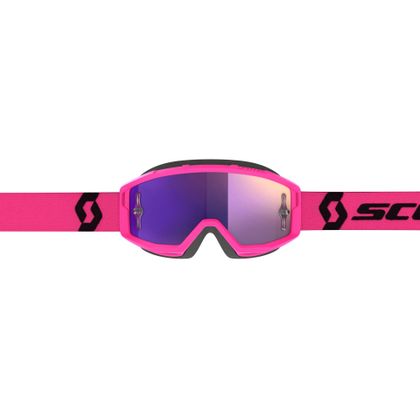 Gafas de motocross Scott Primal - pink/black purple chrome works 2024 - Rosa / Negro