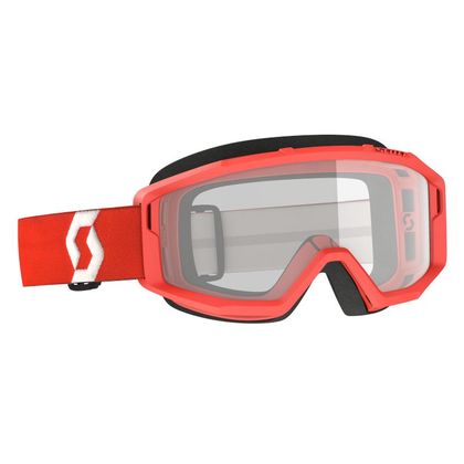Scott PRIMAL CLEAR RED CLEAR 2023 Cross-Maske