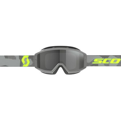 Gafas de motocross Scott Primal Sand Dust - light grey/neon yellow dark grey 2024 - Gris / Amarillo