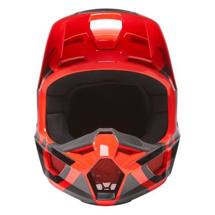 Casco de motocross Fox V1 LUX - FLÚOR NARANJA 2023