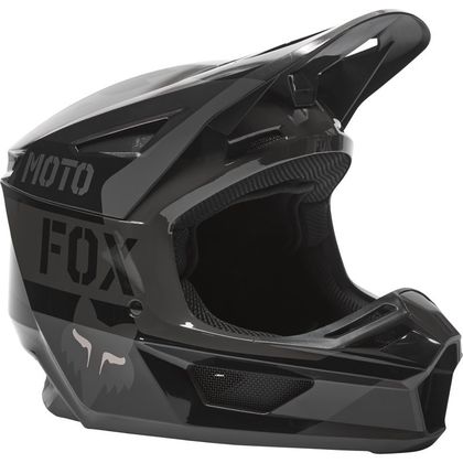 Casco de motocross Fox V2 NOBYL - BLACK 2023 Ref : FX3227 