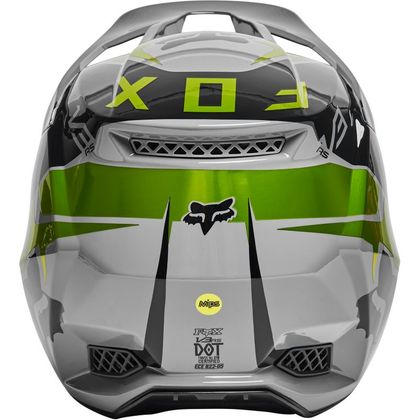 Casco de motocross Fox V3 RS MIRER - FLUO YELLOW 2023 - Amarillo