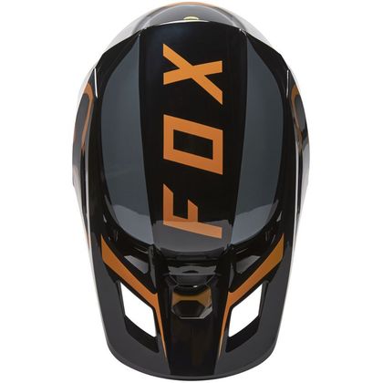Casco de motocross Fox V2 MERZ - BLACK GOLD 2023