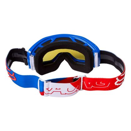 Masque cross Fox YOUTH MAIN SKEW - WHITE RED BLUE