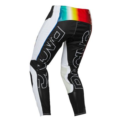 Pantalon cross Fox FLEXAIR REM - BLACK WHITE 2022