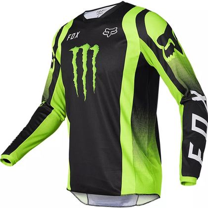 Camiseta de motocross Fox 180 MONSTER - BLACK 2023