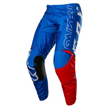 Pantalón de motocross Fox 180 SKEW - WHITE RED BLUE 2023 Ref : FX3353 