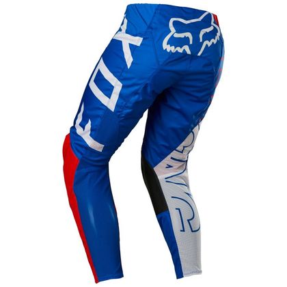 Pantalon cross Fox 180 SKEW - WHITE RED BLUE 2023