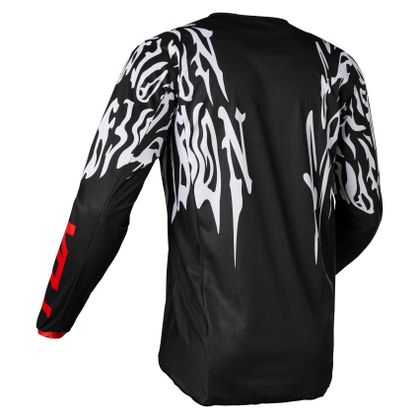 Camiseta de motocross Fox 180 PERIL - BLACK RED 2023