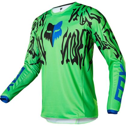 Camiseta de motocross Fox 180 PERIL - FLUO GREEN 2023 Ref : FX3356 