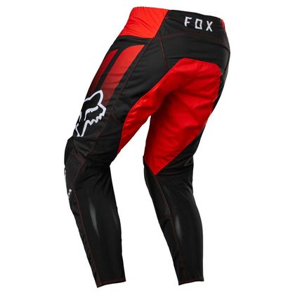 Pantaloni da cross Fox 180 HONDA - BLACK RED 2023 - Nero / Arancione