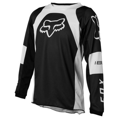 Camiseta de motocross Fox YOUTH 180 LUX - BLACK - Negro