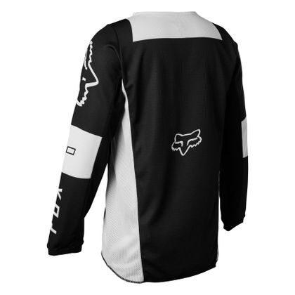 Camiseta de motocross Fox YOUTH 180 LUX - BLACK - Negro