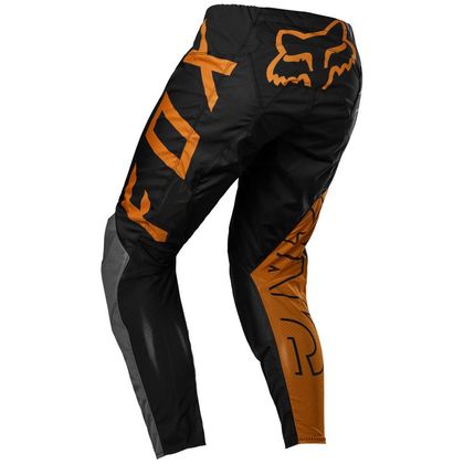 Pantalón de motocross Fox YOUTH 180 SKEW - BLACK GOLD - Negro / Amarillo