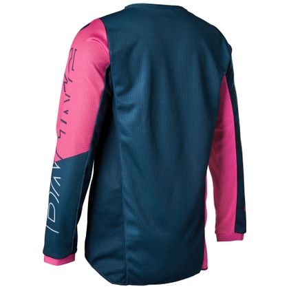 Maillot cross Fox YOUTH GIRLS SKEW 180 - DARK INDIGO - Gris / Rose