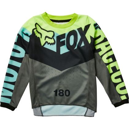 Maillot cross Fox ENFANTS 180 TRICE - TEAL Ref : FX3462 