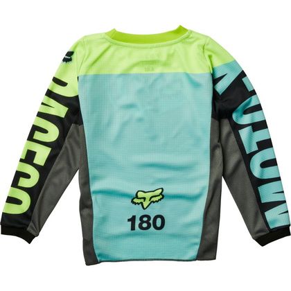 Maillot cross Fox KIDS 180 TRICE - TEAL