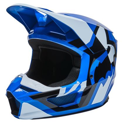 Casque cross Fox YOUTH V1 LUX -BLUE