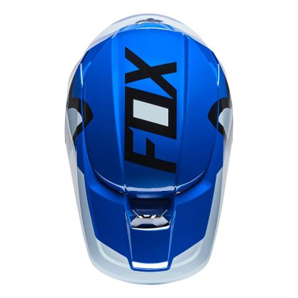 Casco de motocross Fox YOUTH V1 LUX -BLUE