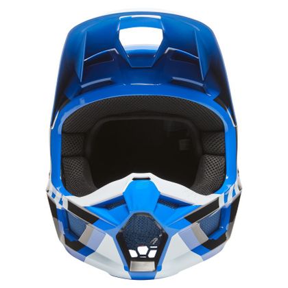 Casco de motocross Fox YOUTH V1 LUX -BLUE