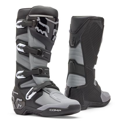 Bottes cross Fox COMP CORE 2025 - Noir / Gris Ref : FX6103 