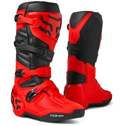 Botas de motocross Fox COMP 2024 - Rojo Ref : FX3729-C51105 
