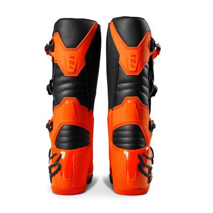 Botas de motocross Fox COMP 2024 - Naranja / Negro