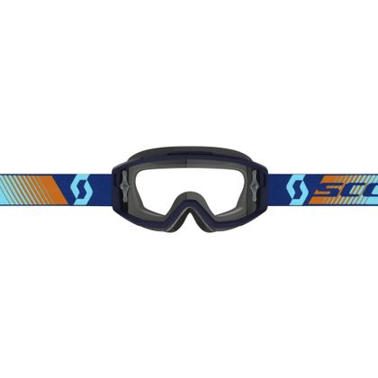 Gafas de motocross Scott SPLIT OTG WKS - BLACK / CLEAR 2023 - Azul / Naranja