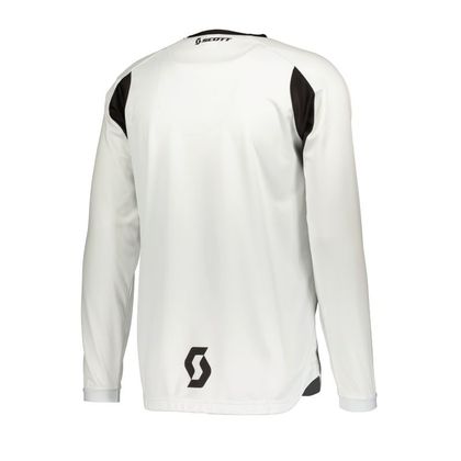 Camiseta de motocross Scott 350 SWAP EVO - NOIR/BLANC 2023 - Negro / Blanco