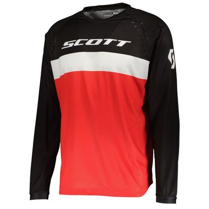 Camiseta de motocross Scott 350 SWAP EVO - ROUGE/NOIR 2023 - Rojo / Negro Ref : SCO1146 