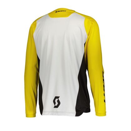 Camiseta de motocross Scott 350 SWAP EVO - NOIR/JAUNE 2023 - Negro / Amarillo