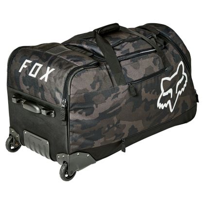 Bolsa de transporte Fox SHUTTLE ROLLER - BLACK CAMO - Negro / Amarillo