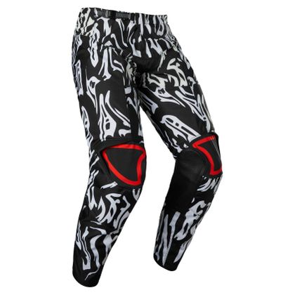 Pantaloni da cross Fox YOUTH 180 PERIL - BLACK RED - Nero / Rosso Ref : FX3453 