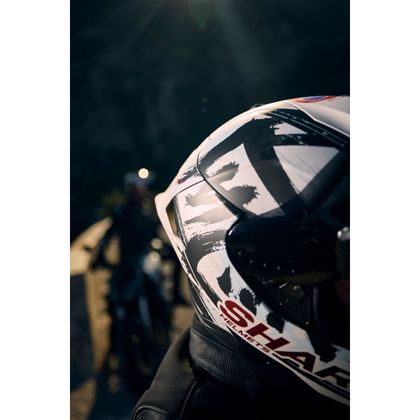 Kask integralny Shark SKWAL CUP REPLICA ZARCO SUZUKA MAT - Czarny / Biały