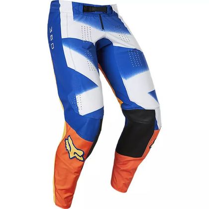 Pantalón de motocross Fox 360 RKANE ORANGE BLUE 2023 - Naranja / Azul Ref : FX3679 