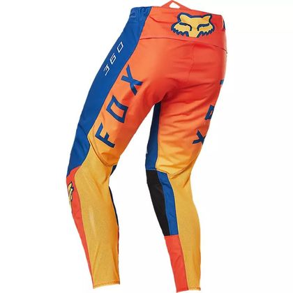 Pantaloni da cross Fox 360 RKANE ORANGE BLUE 2023 - Arancione / Blu
