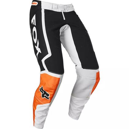 Pantaloni da cross Fox 360 DVIDE BLACK WHITE ORANGE 2023 - Nero / Bianco Ref : FX3681 
