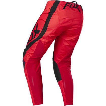 Pantalon cross Fox 180 VENZ - FLUO RED ENFANT - Rouge / Noir