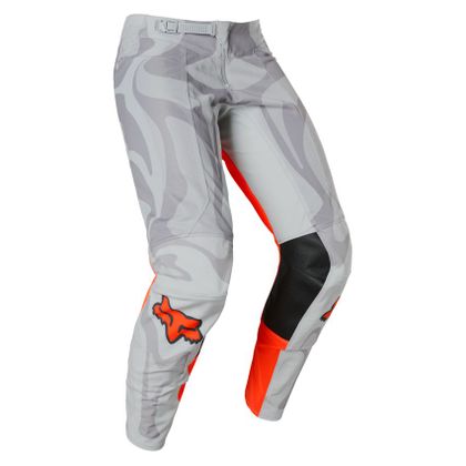 Pantalón de motocross Fox AIRLINE EXO 2023 - Gris / Naranja Ref : FX3767 