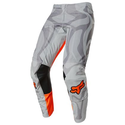 Pantalón de motocross Fox AIRLINE EXO 2023 - Gris / Naranja