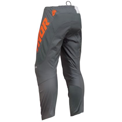 Pantalón de motocross Thor SECTOR CHECKER 2023 - Gris / Naranja