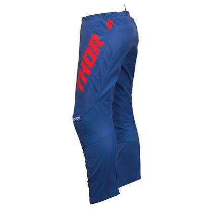 Pantalón de motocross Thor SECTOR CHECKER 2023 - Azul / Rojo