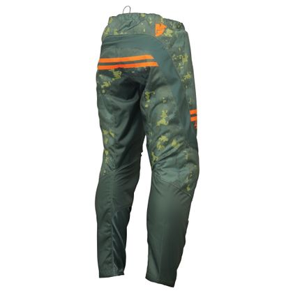 Pantalón de motocross Thor SECTOR DIGI 2023 - Verde / Blanco