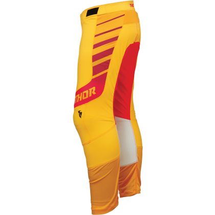 Pantalón de motocross Thor PRIME ANALOG 2023 - Amarillo / Rojo