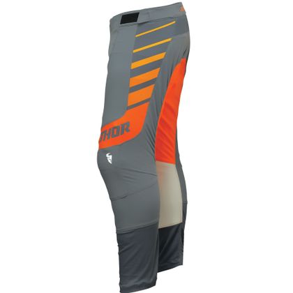 Pantalón de motocross Thor PRIME ANALOG 2023 - Gris / Naranja