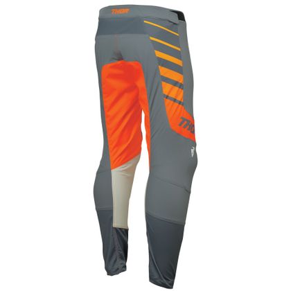Pantalón de motocross Thor PRIME ANALOG 2023 - Gris / Naranja