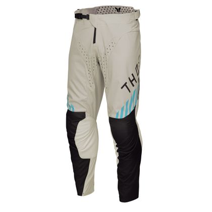 Pantalon cross Thor LAUNCH ZONE 2025 - Noir / Beige Ref : TO3043 